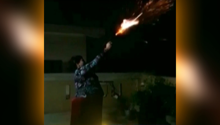 Lahore woman arrested after her aerial firing video goes viral on social media