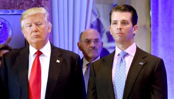 Donald Trump Jr tests positive for coronavirus