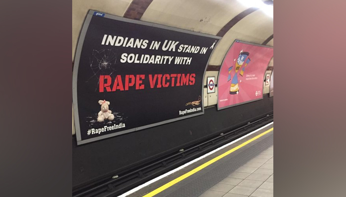 ‘Rape Free India’ campaign kick starts in London