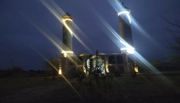 Mosque partially destroyed during Armenian occupation comes alive after 27 years