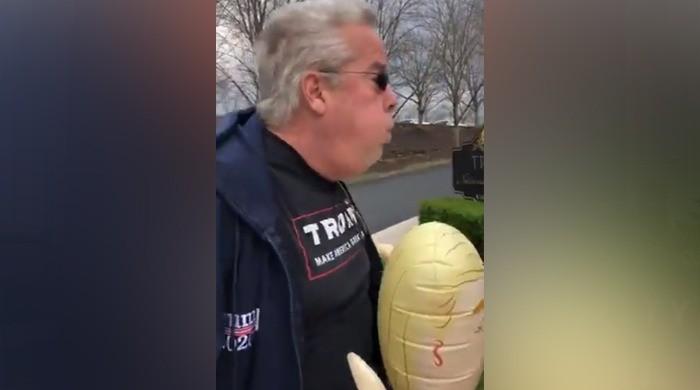 Donald Trump supporter faces simple assault charge for breathing on women