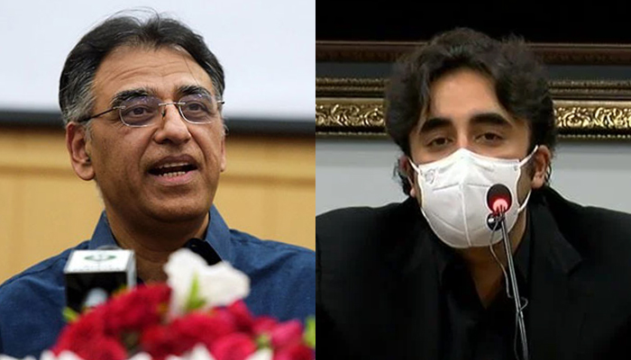 Asad Umar wishes Bilawal well, hopes PPP chief will urge voters and leaders to implement health guidelines