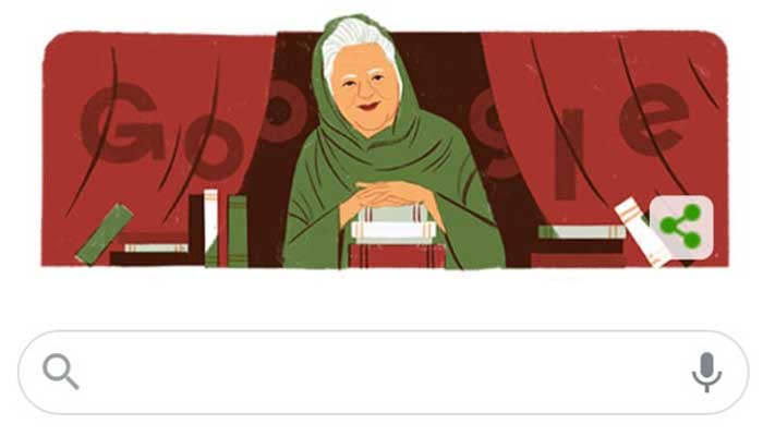 Google honours Bano Qudsia on 92nd birthday with a doodle