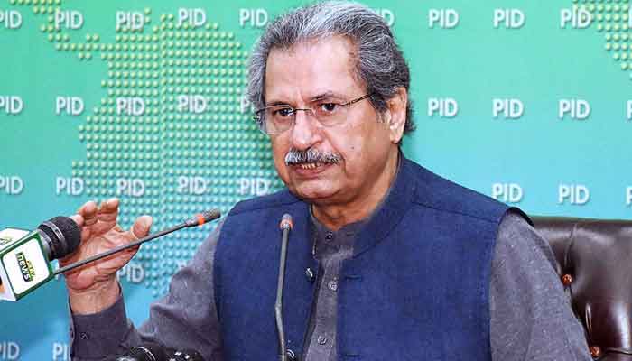 Not a holiday, revise courses and do your homework, Shafqat Mahmood tells students