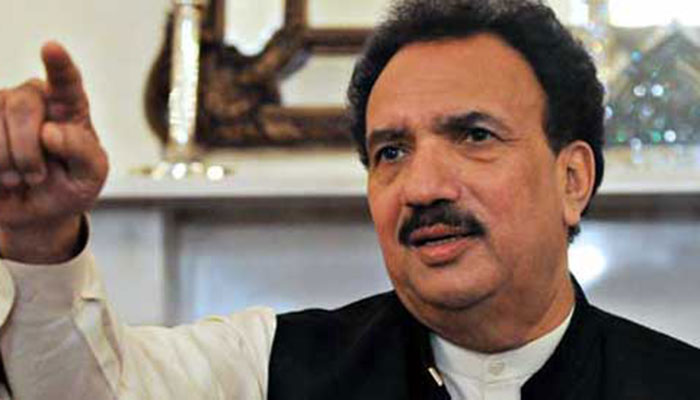 Govt should impose a medical emergency in Pakistan, says Rehman Malik