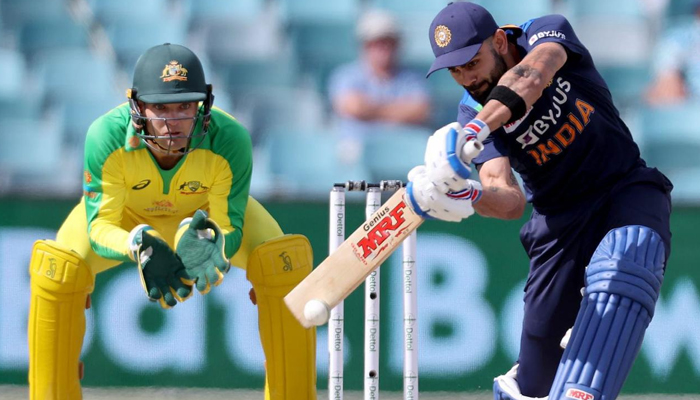 India's Kohli scores fastest 12,000 ODI runs in match against Australia to cross Sachin Tendulkar
