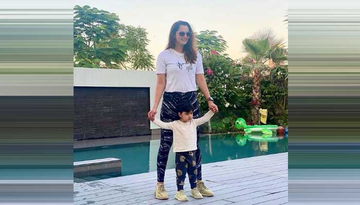 Sania Mirza shares adorable video with son Izhaan Mirza Malik