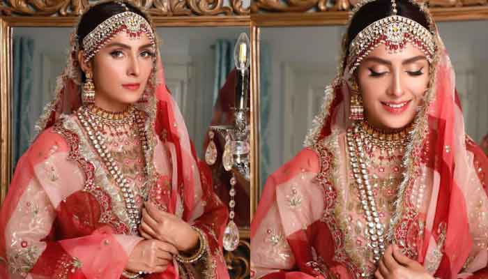 Ayeza Khan's new photos in bridal avatar stun fans