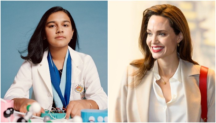 Angelina Jolie gets candid about her kids a during chat with whizz-kid ...