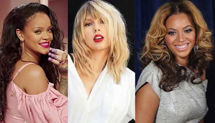 Beyonce, Rihanna and Taylor Swift make annual Forbes list