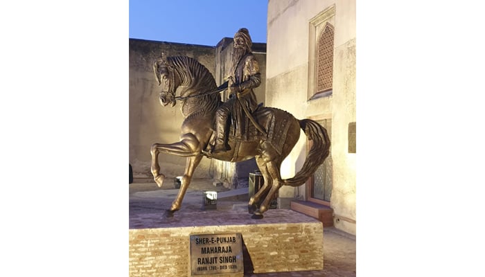 Raja Ranjit Singh's Lahore statue vandalised for the second time