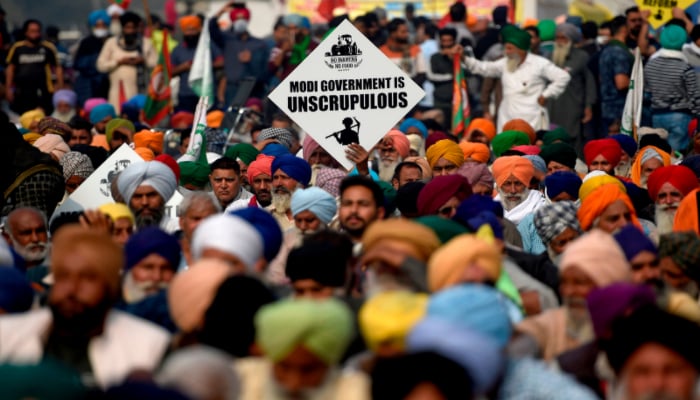 Protest against Indian farmers' law intensifies as demonstrations enter 18th day