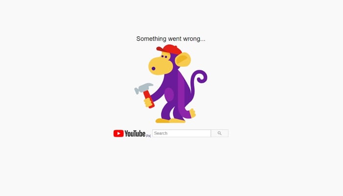 YouTube down in Pakistan