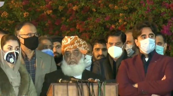 'PDM lawmakers to submit resignation to party leaders on December 31': Maulana Fazl