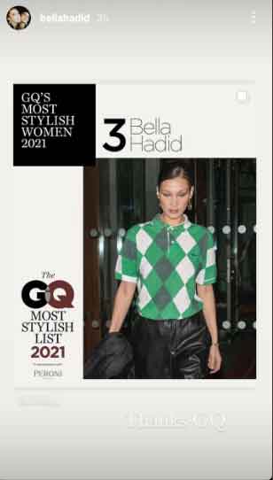 Bella Hadid praises Zendaya for topping GQs Most Stylish Women 2021 list
