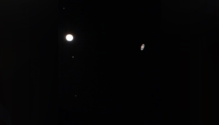 Karachi University's space institute observes 'Great Conjunction' of Jupiter and Saturn - Vimarsana News