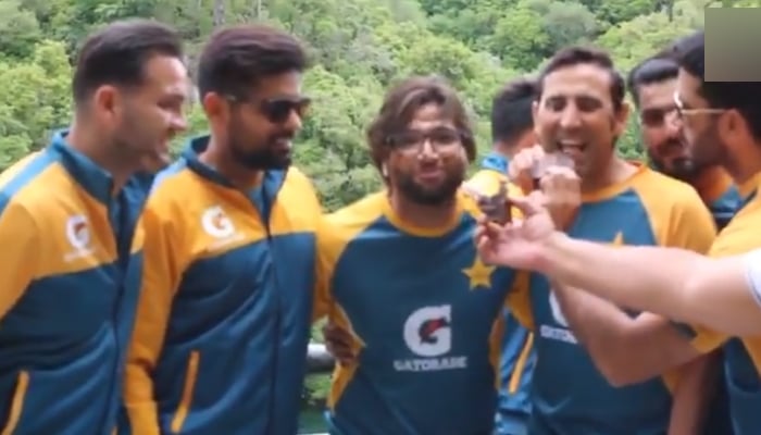 Watch: Pakistan team celebrate Imam-ul-Haq's birthday in New Zealand