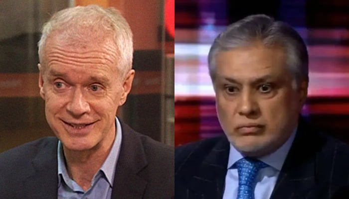 Ishaq Dar 'wanted to be on' BBC's HARDtalk, reveals Stephen Sackur