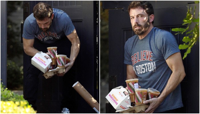 Ben Affleck turns into a meme overnight after his Dunkin disaster.