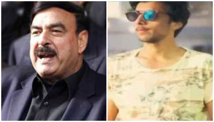 Sheikh Rasheed meets slain youth Usama Nadeem's family, vows not to spare culprits