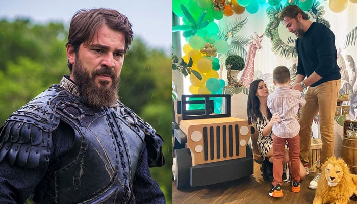 ‘Ertugrul’, wife Neslisah share glimpse of their son Emir’s 5th birthday bash