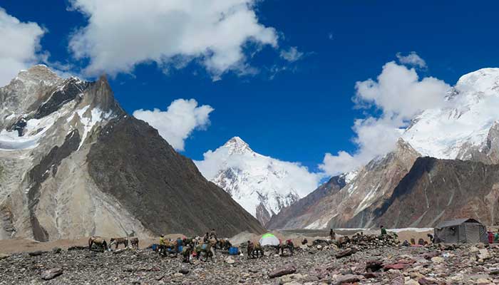 Mountaineers race to be first for winter summit of K2