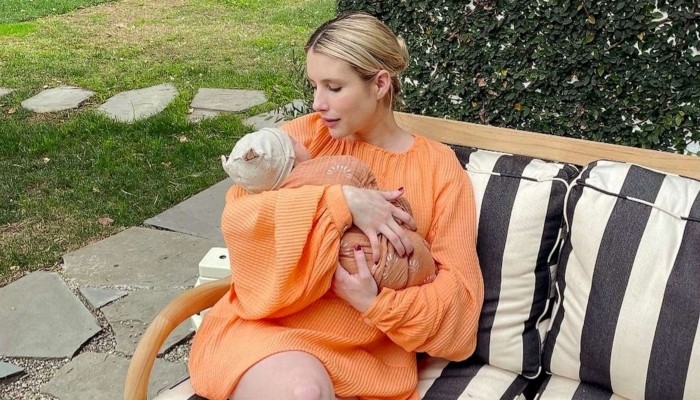 Emma Roberts debuts newborn son on Instagram, reveals his ...