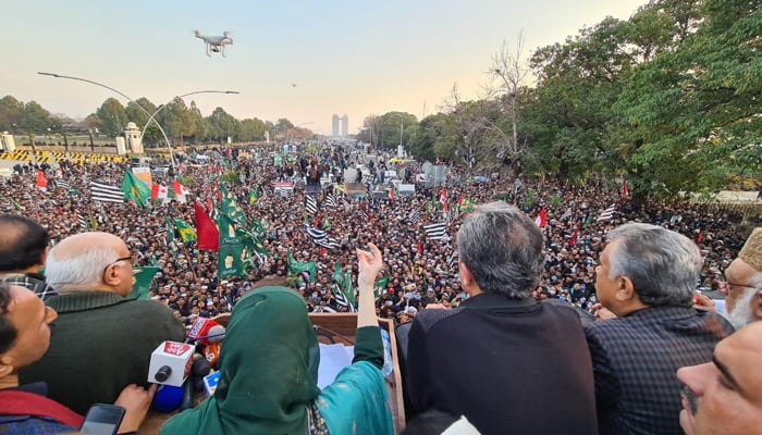 In ECP protest, Maryam alleges PM Imran Khan received funding from Israel, India