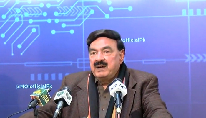 Playing down PDM's ECP protest, Sheikh Rasheed invites their long march