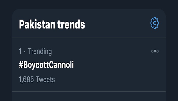 #BoycottCannoli trends on Twitter as Islamabad cafe owners slammed for mocking staffer's English