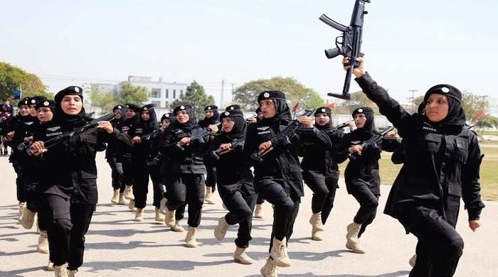 Two policewomen from KP representing Pakistan at UN peacekeeping mission in Sudan