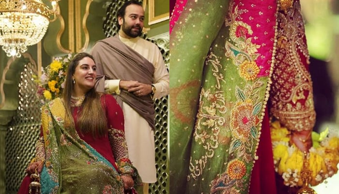 Here's how Bakhtawar Bhutto paid tribute to Benazir with her Mehndi dress