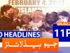 Geo Headlines 11 PM | 4th February 2021