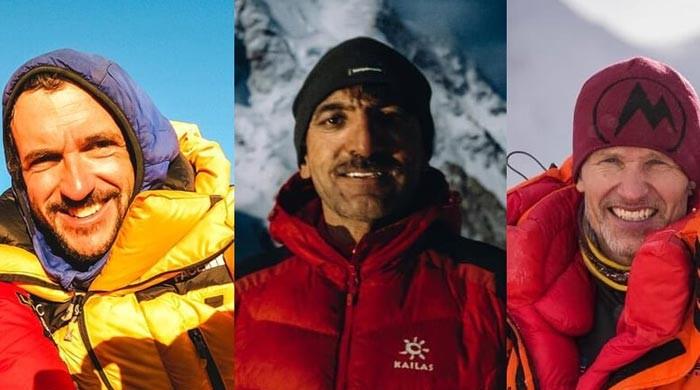 Ali Sadpara and other mountaineers