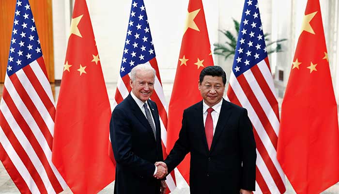 Joe Biden and Xi Jinping hold first phone call amid tense relations