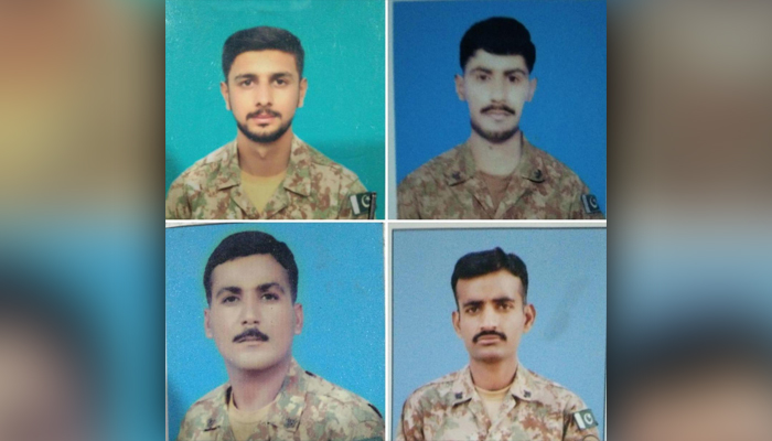 Four soldiers martyred as terrorists open fire at security post in South Waziristan: ISPR