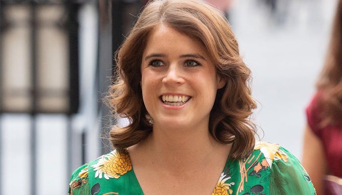 Princess Eugenie spotted leaving hospital with son