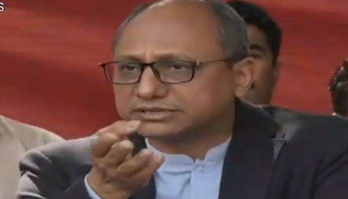 'PTI leaders happy over Haleem Adil Sheikh's arrest,' claims Saeed Ghani