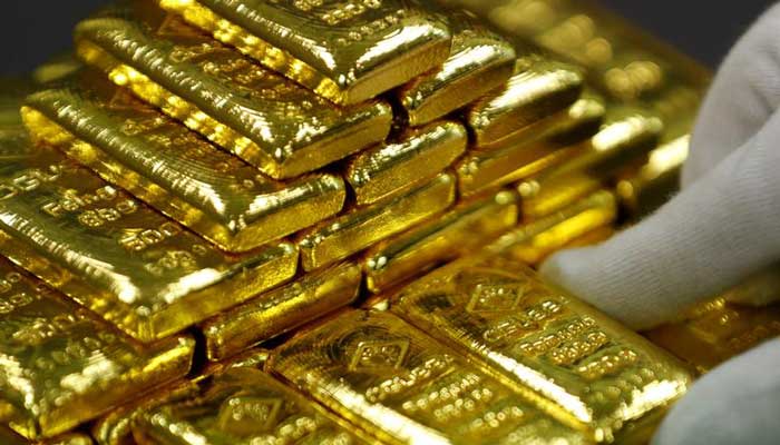 Gold sold at Rs110,300 per tola in Pakistan on February 18