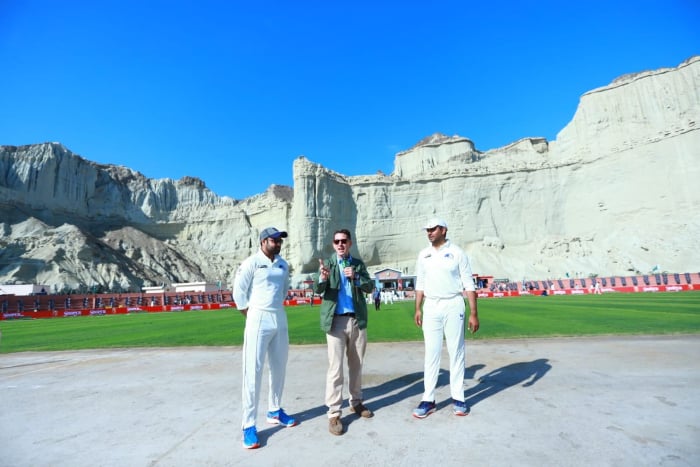 'World's most beautiful' Gwadar stadium hosts its first cricket match