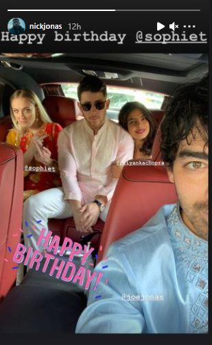 Nick Jonas posts hilarious picture to wish Sophie Turner happy birthday