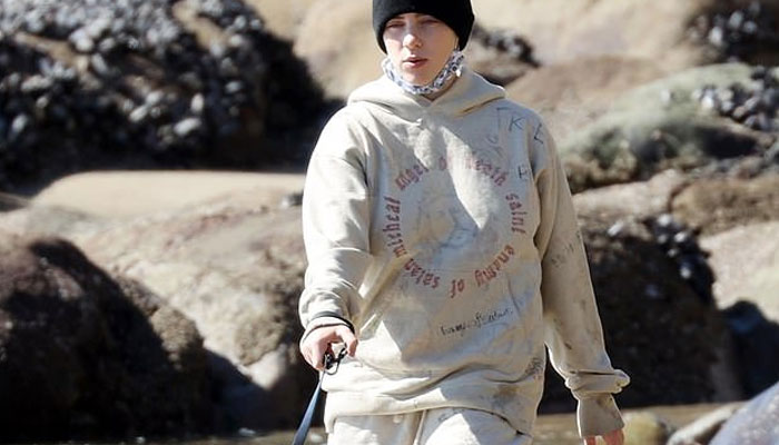 You will love Billie Eilish frolicking around on California beach