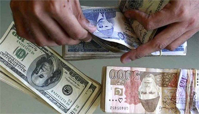 US dollar rate against Pakistani rupee on Feb 24