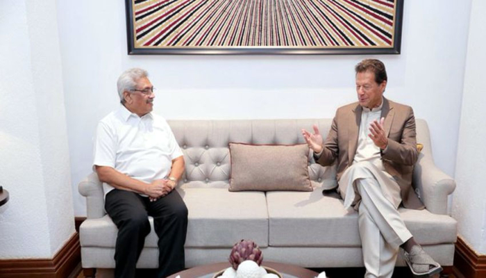 PM Imran Khan, Sri Lankan President Gotabaya Rajapaksa meet for a tete-a-tete