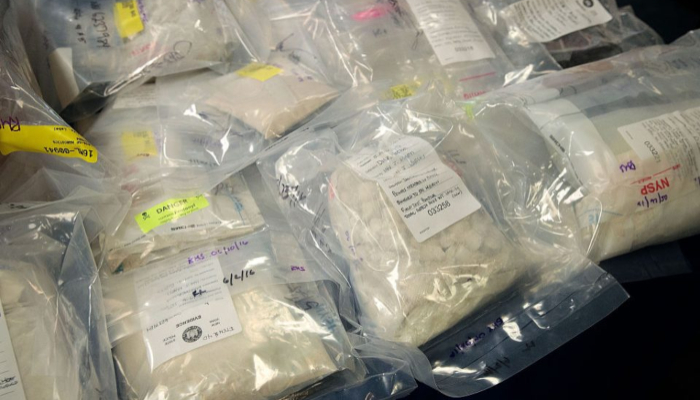 Dutch authorities seize 1,500 kilos of heroin hidden in Himalayan salt container
