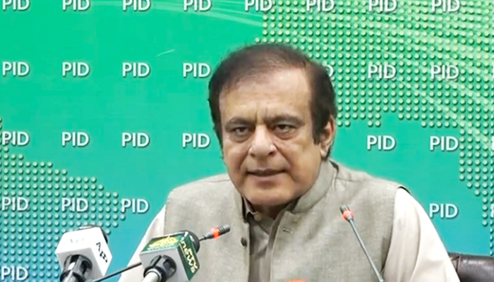 Hamza Shahbaz behaving as if he's been acquitted: Shibli Faraz