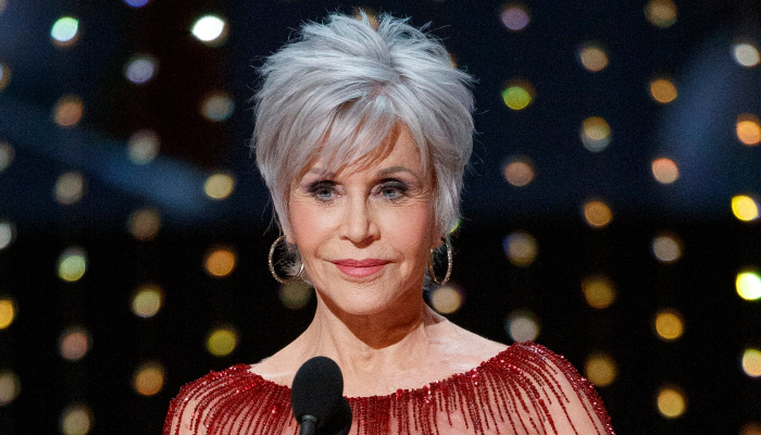 Jane Fonda receives lifetime achievement award at the Golden Globes