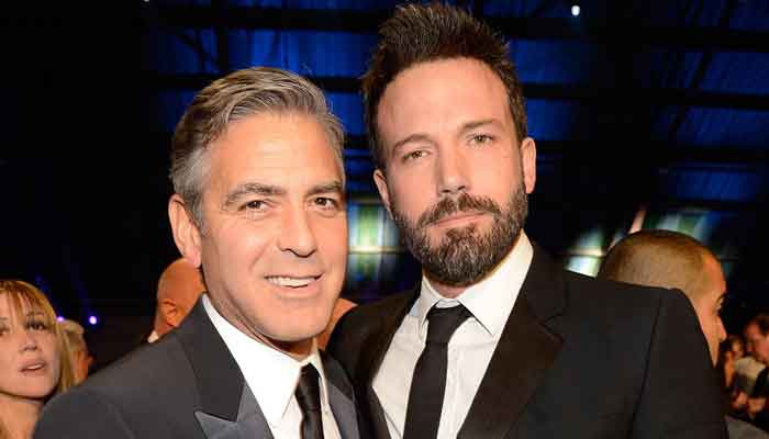 Ben Affleck looks happy with pal George Clooney days after 'painful' split from Ana de Armas