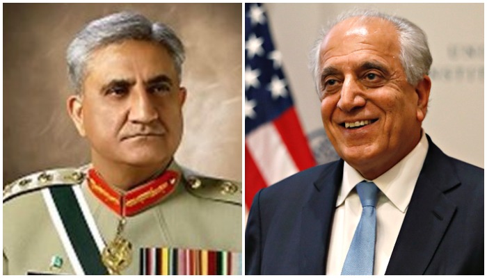 COAS Gen Bajwa meets US envoy Zalmay Khalilzad 