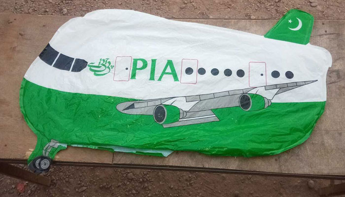 India 'investigating' PIA plane balloon found in occupied Kashmir
